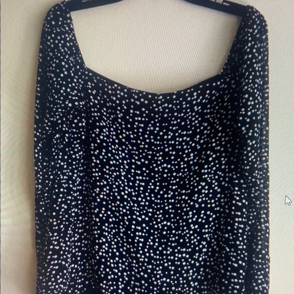 Lovely Blouse | Polka Dot Chiffon